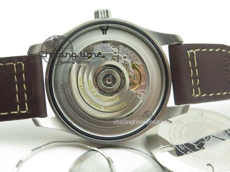 MIROTIME 0726 Mark XVII Le Petit Prince MK Maker 1:1 Best Edition SS Blue Dial On Brown Leather Strap A ComfortFit 7377